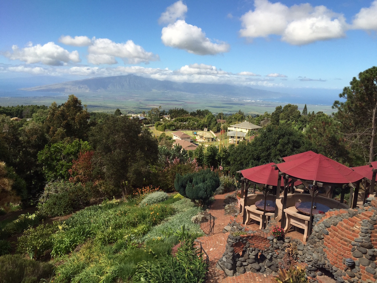 Image of Maui from Kula Lodge