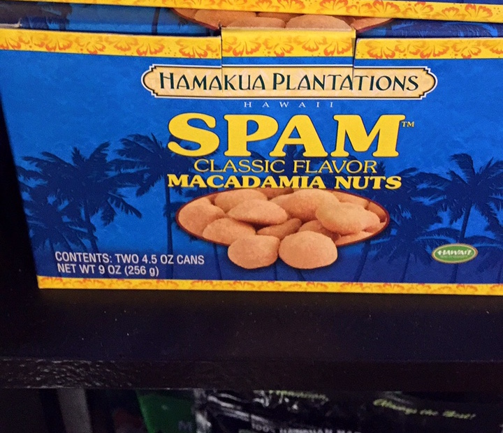 Image of Spam-flavored Macademia nuts